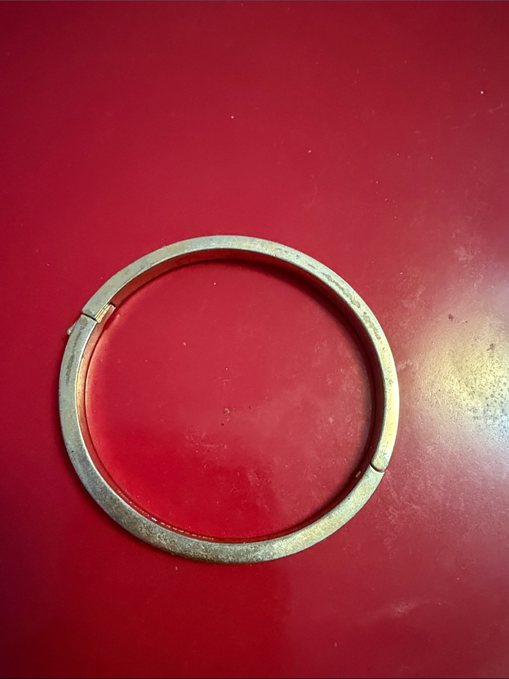 kate spade Gold Crystal Pavé Bangle Bracelet, push clasp, EUC - Picture 6 of 6